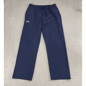 Under Armour Storm Sweatpants Men L Navy Loose Gym Training Running